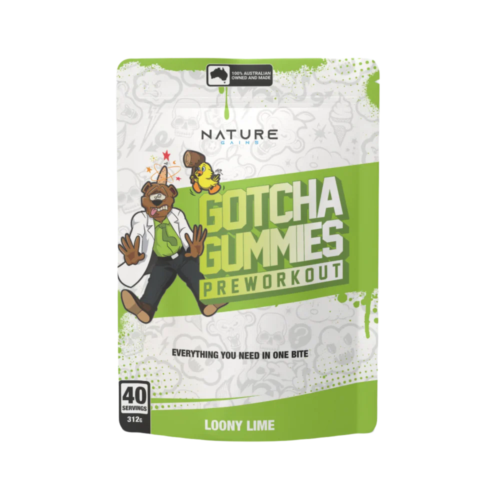 Gotcha Pre-Workout Gummies (40 Serves)