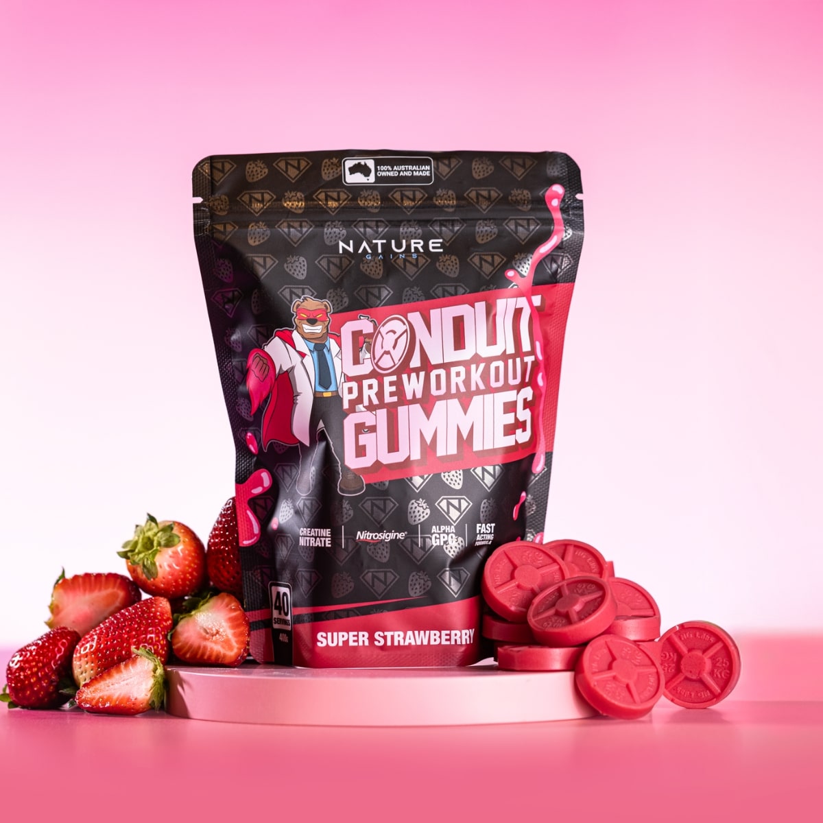 Conduit Pre-Workout Gummies