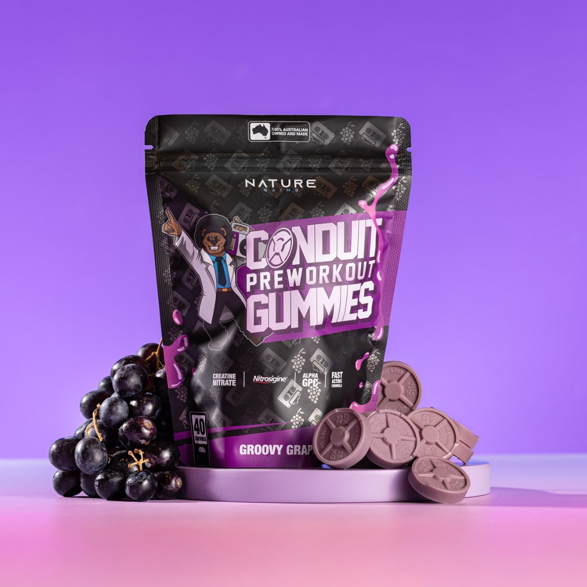 Conduit Pre-Workout Gummies