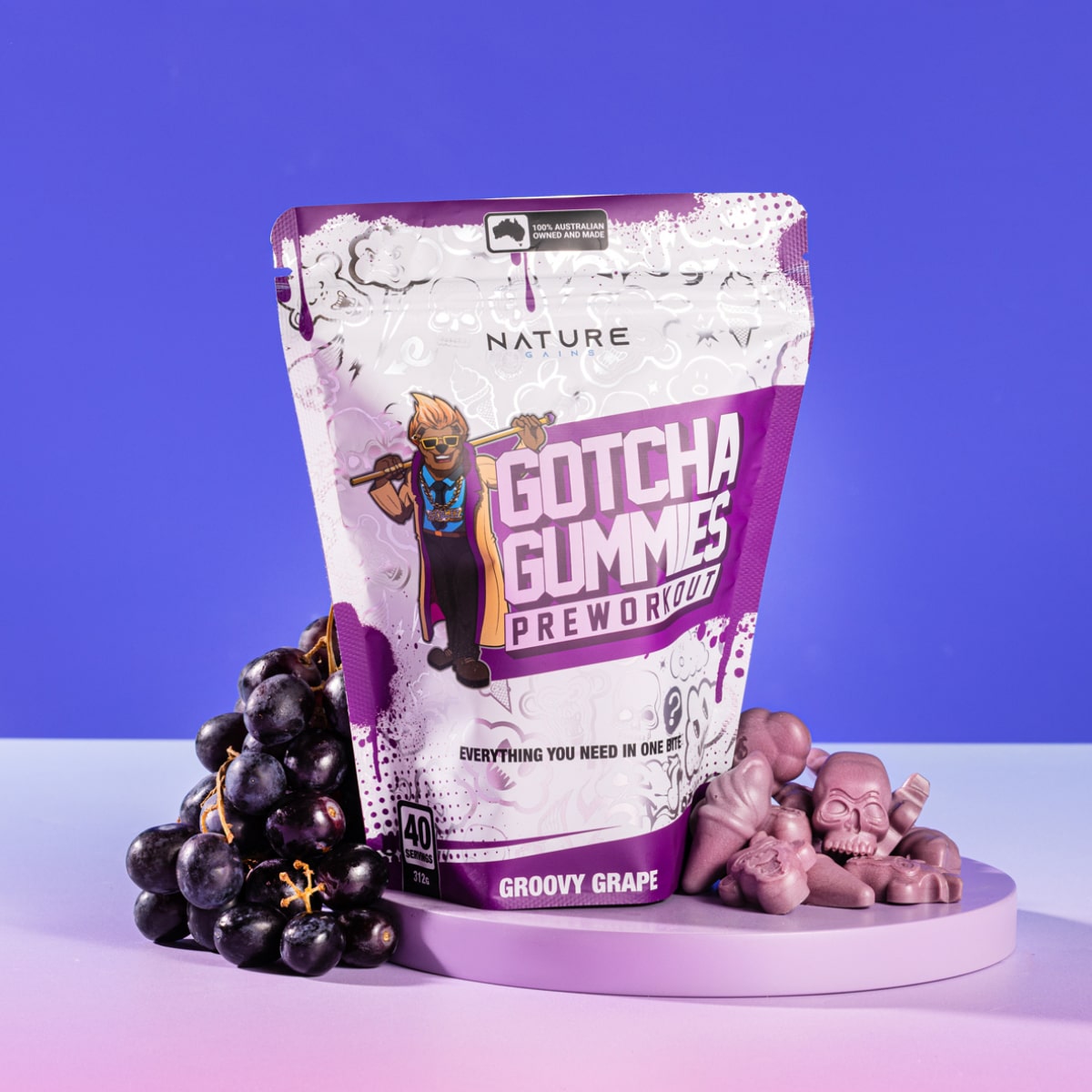 Gotcha Pre-Workout Gummies