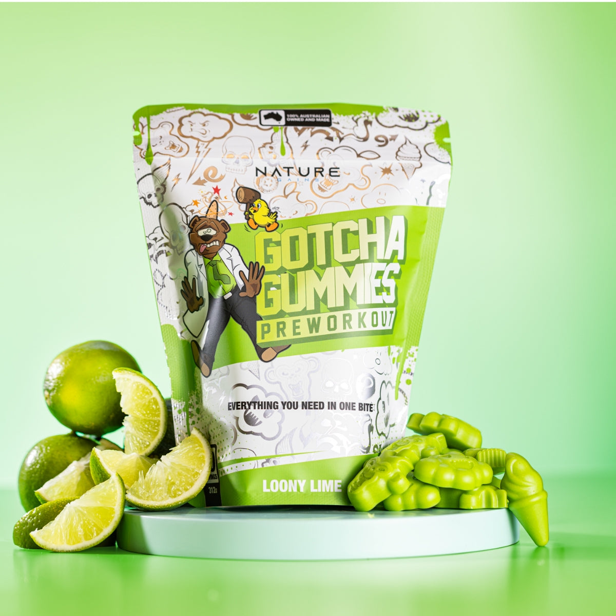 Gotcha Pre-Workout Gummies