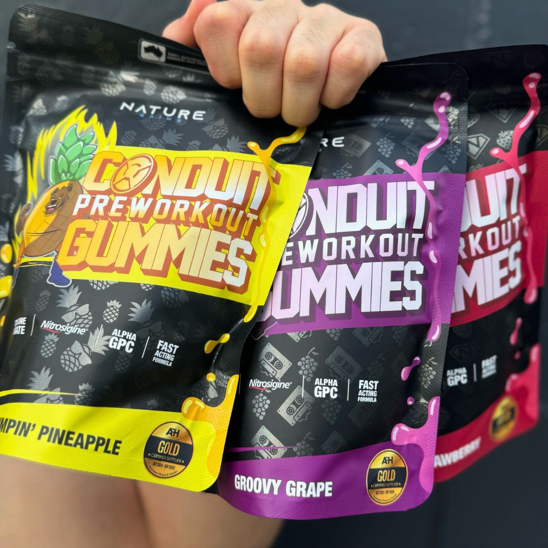 Conduit Preworkout Gummies By Nature Gains