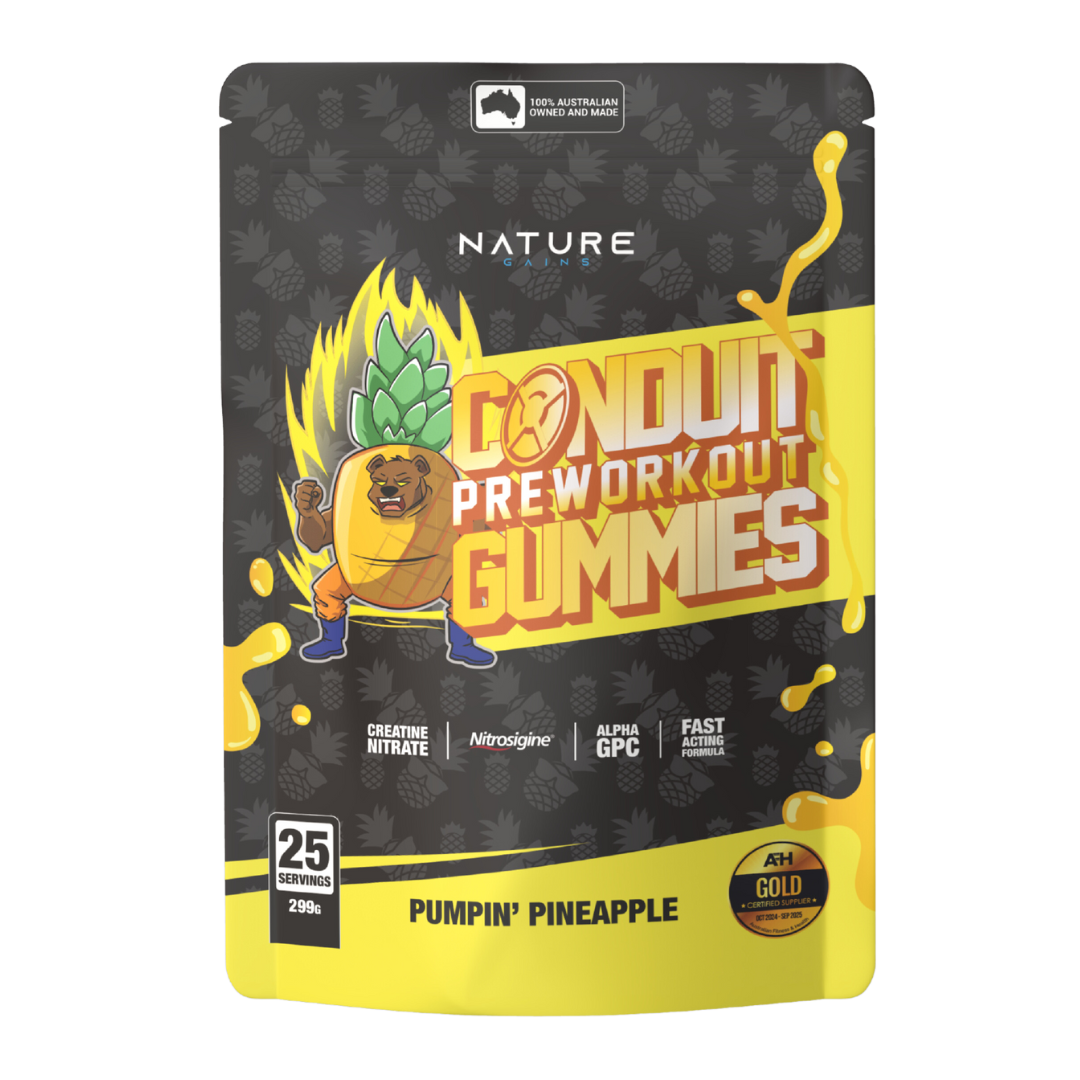Gummies Preworkout Supplements Nature Gains