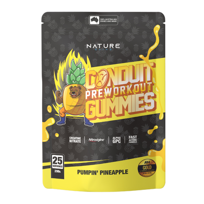 Conduit Preworkout Gummies Pumpin' Pineapple